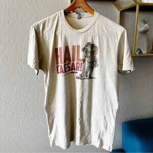 Next Level Hail Caesar Movie graphic tee shirt mens size medium M cream